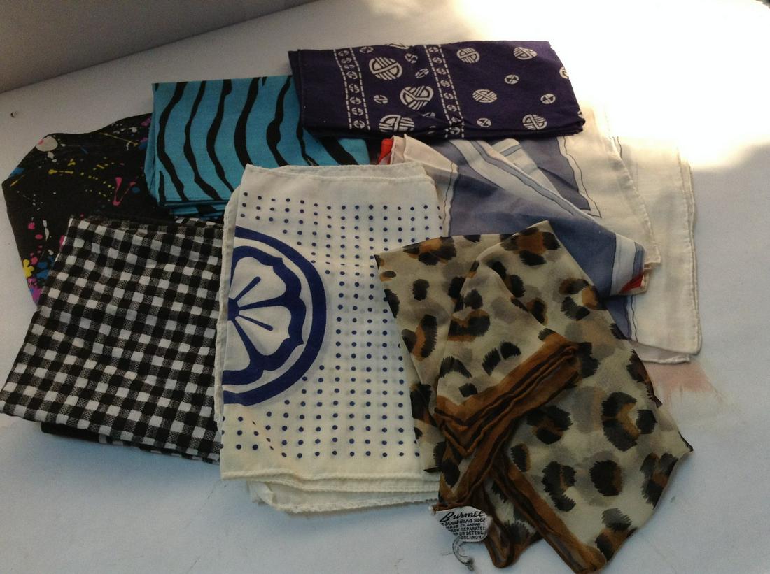 lot of kerchiefs: lot of kerchiefs