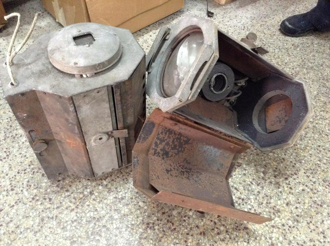 lot of 1800s stage lights (1 of 1)
