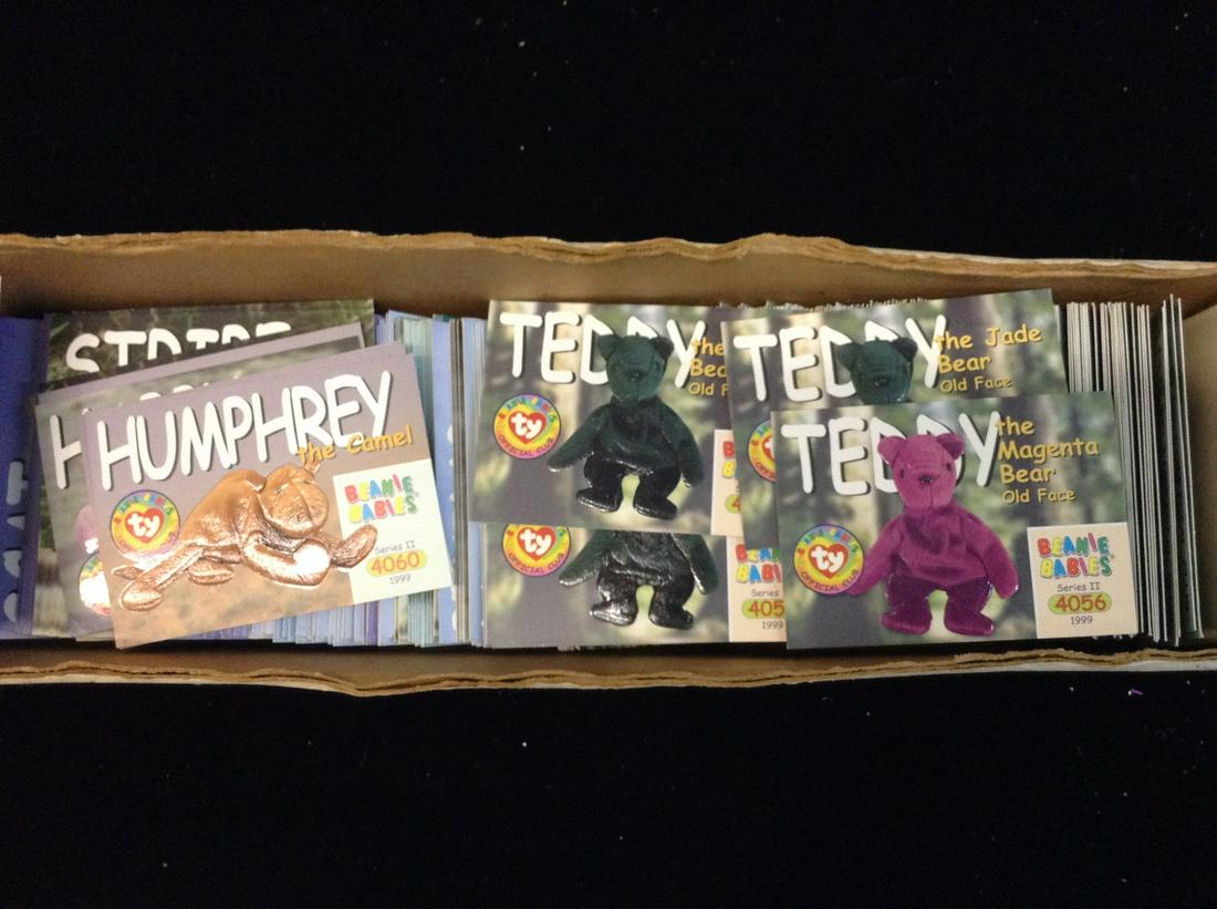Lot of 1999 Beanie Baby Cards: Lot of 1999 Beanie Baby Cards