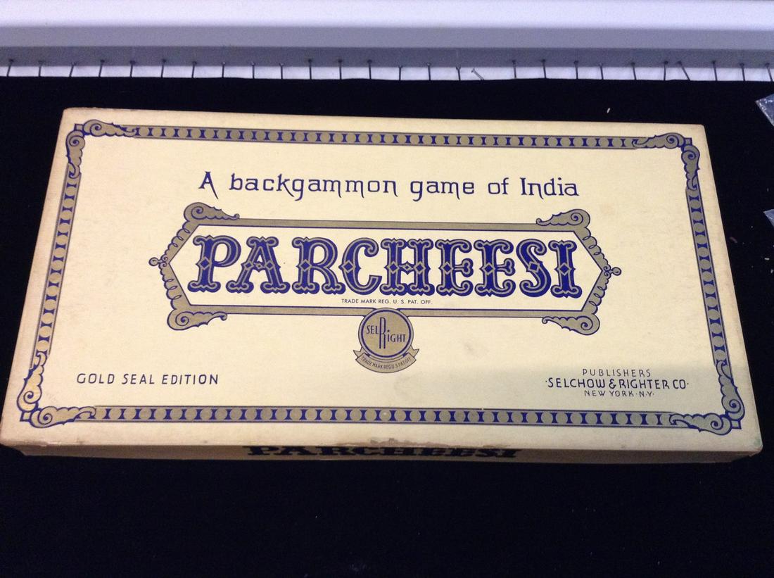 Parcheesi Game in box: Parcheesi Game in box