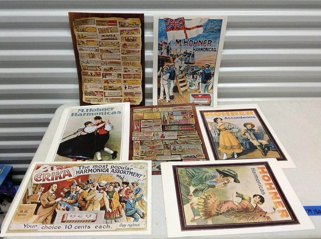 1972 M. Hohner Lithographs: 1972 M. Hohner Lithographs