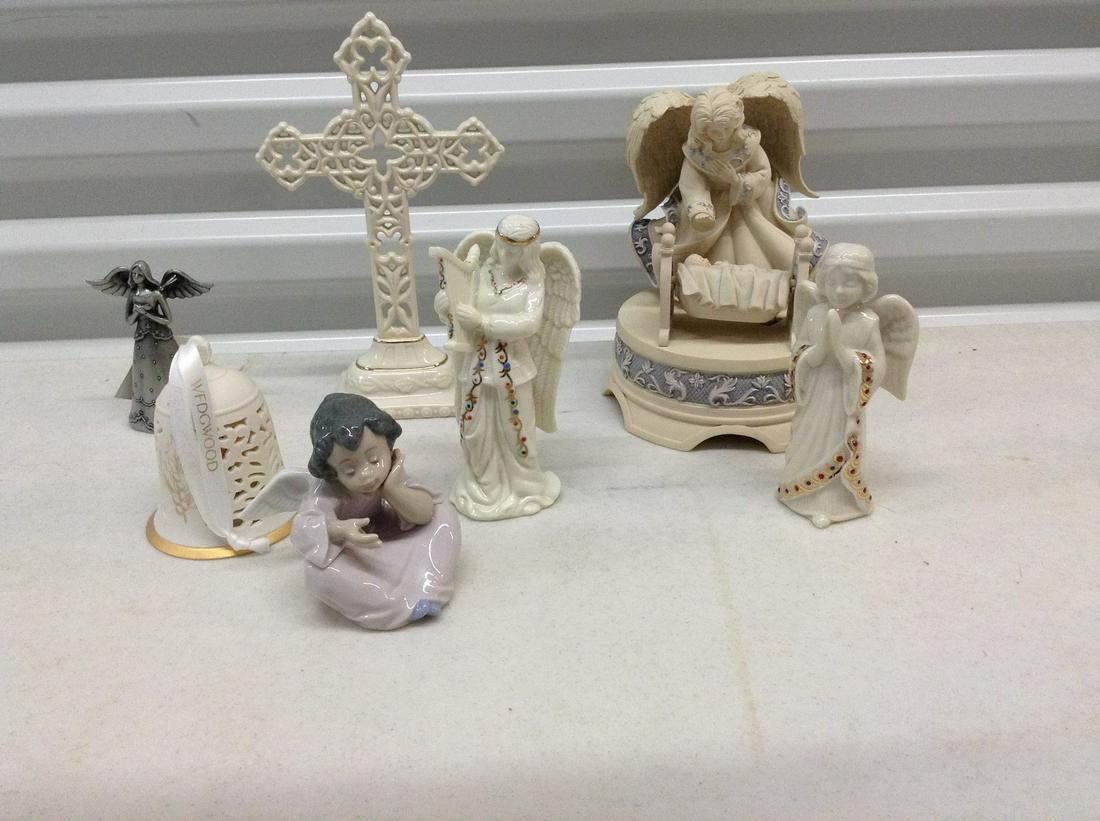 Wedgewood, Lladro and Lenox - Lladro has damage (John): Wedgewood, Lladro and Lenox - Lladro has damage (John)