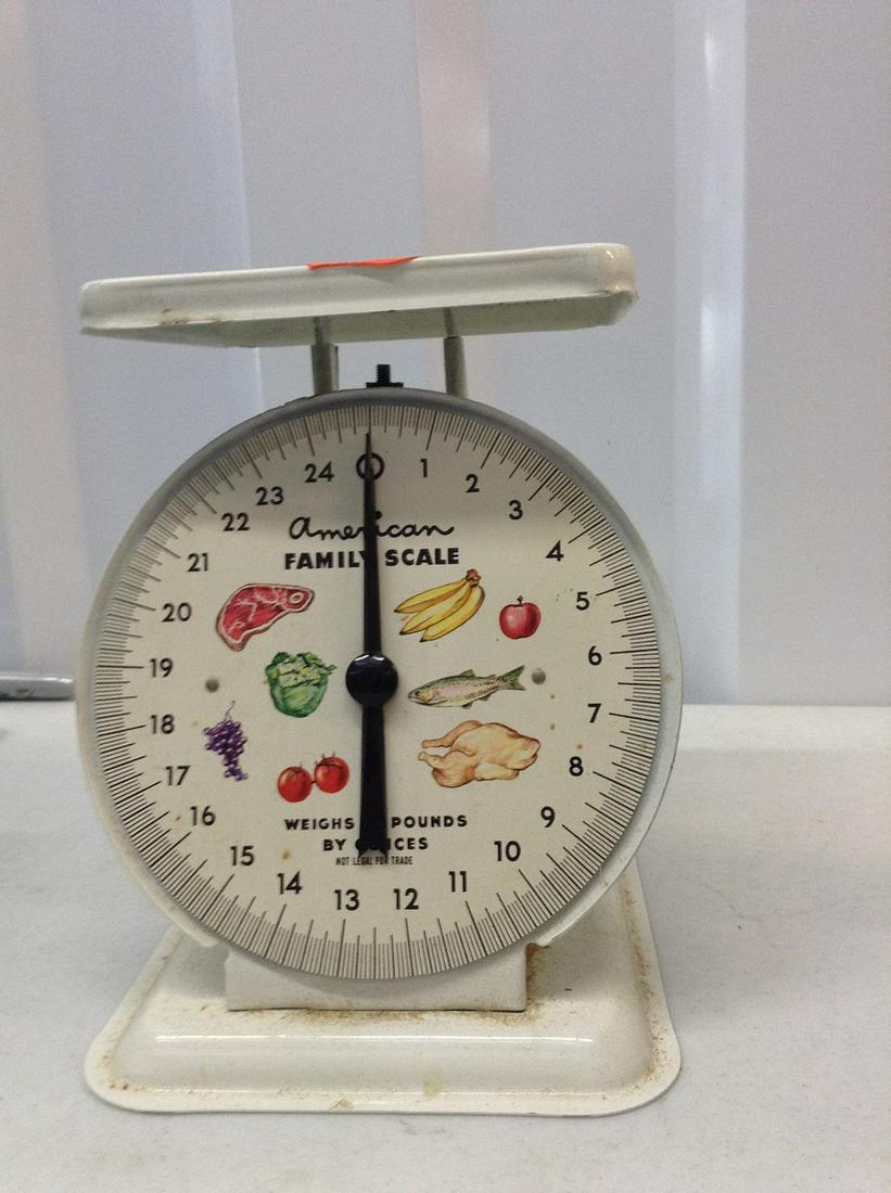 Household Scale by American Family Scale Co. in: Household Scale by American Family Scale Co. in Original Box