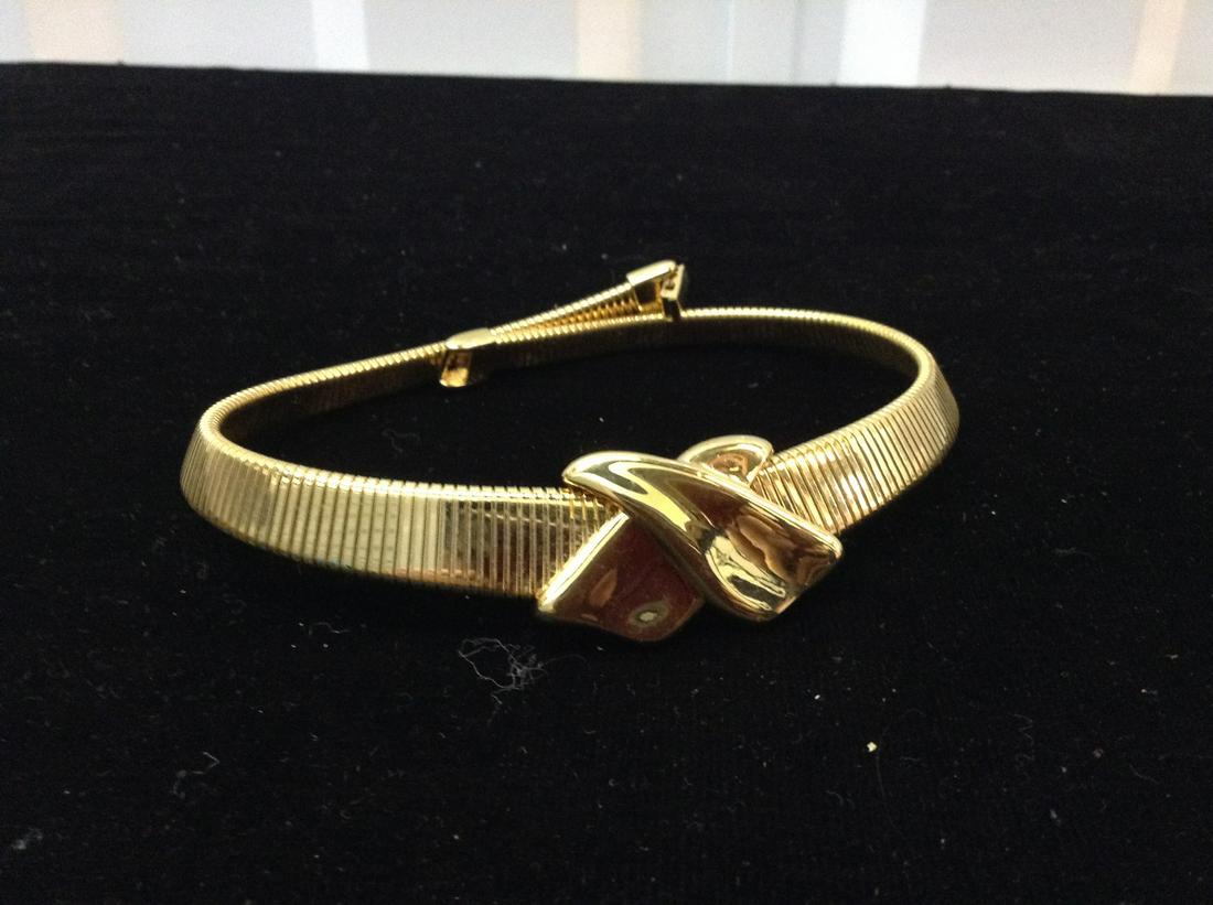 Napier Vintage 15" Gold-Tone Choker: Napier Vintage 15" Gold-Tone Choker