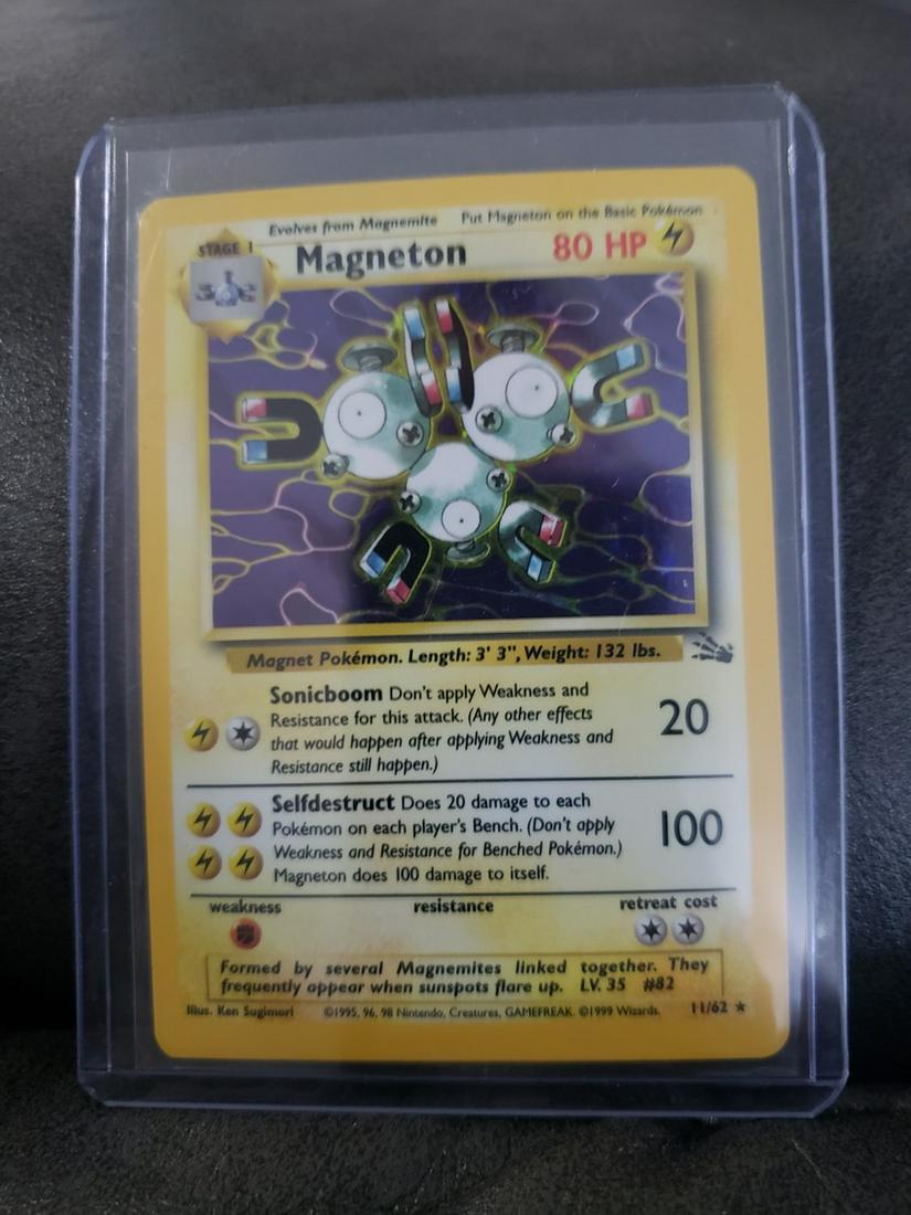 Pokemon Magneton Fossil holo (1 of 1)