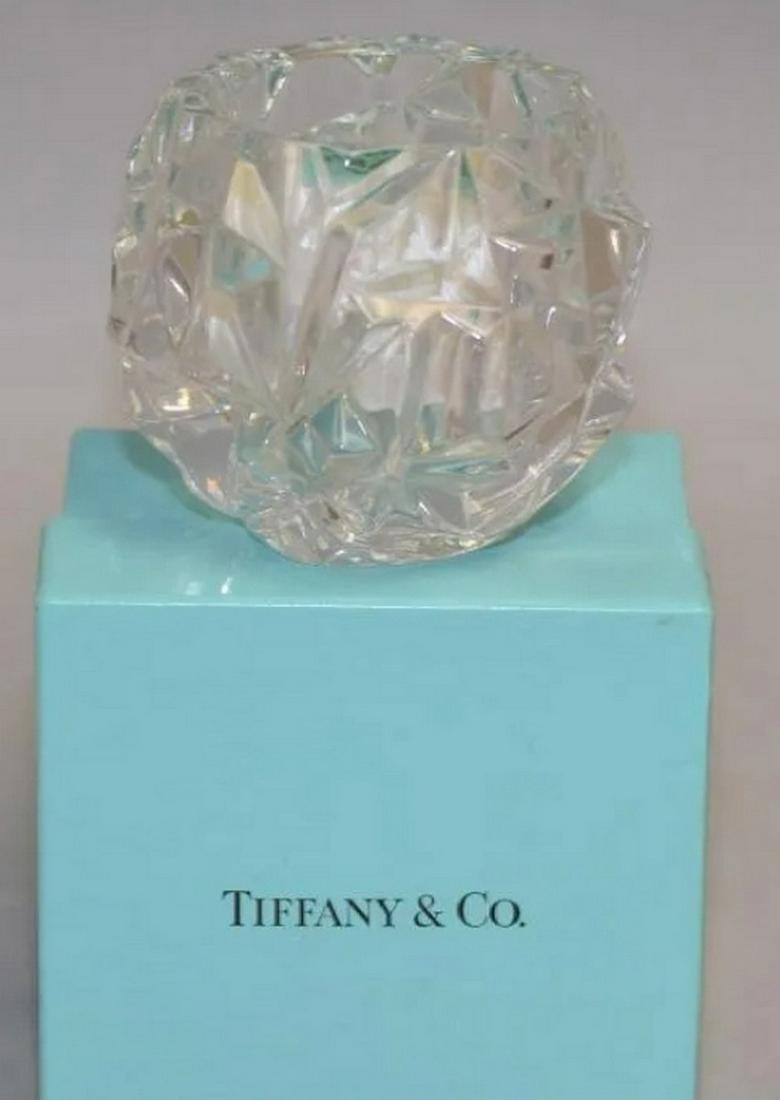 Tiffany & Co candle holder in box: Tiffany & Co candle holder in box