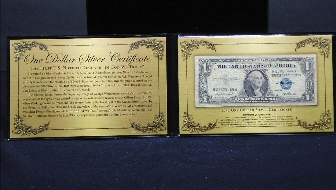 1957 One Dollar Silver Certificate (1 of 1)
