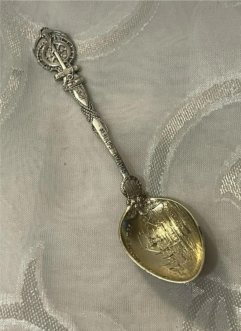 Sterling Silver Hampton Roads, NY spoon: Sterling Silver Hampton Roads, NY spoon