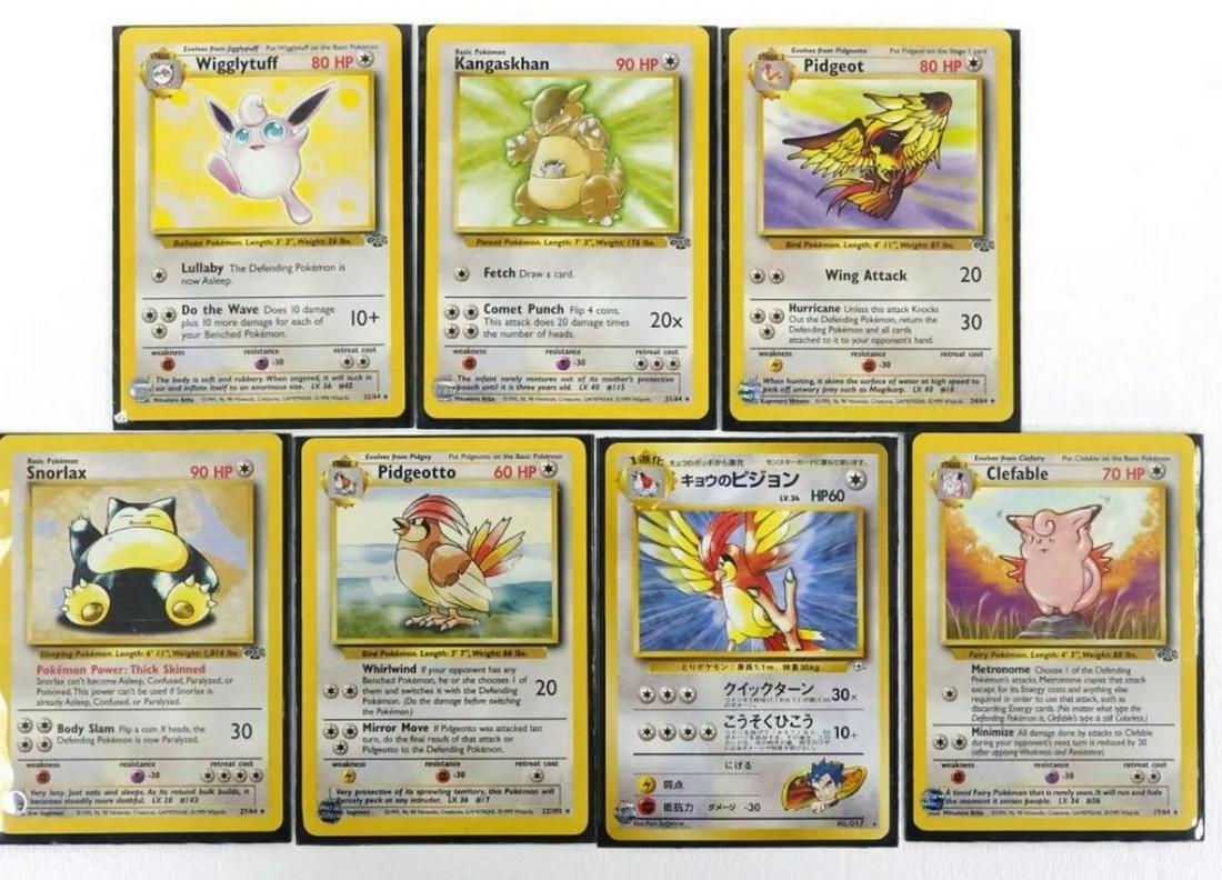 Pokemon Cards (Jungle, Base set, and Japanese): Pokemon Cards (Jungle, Base set, and Japanese)