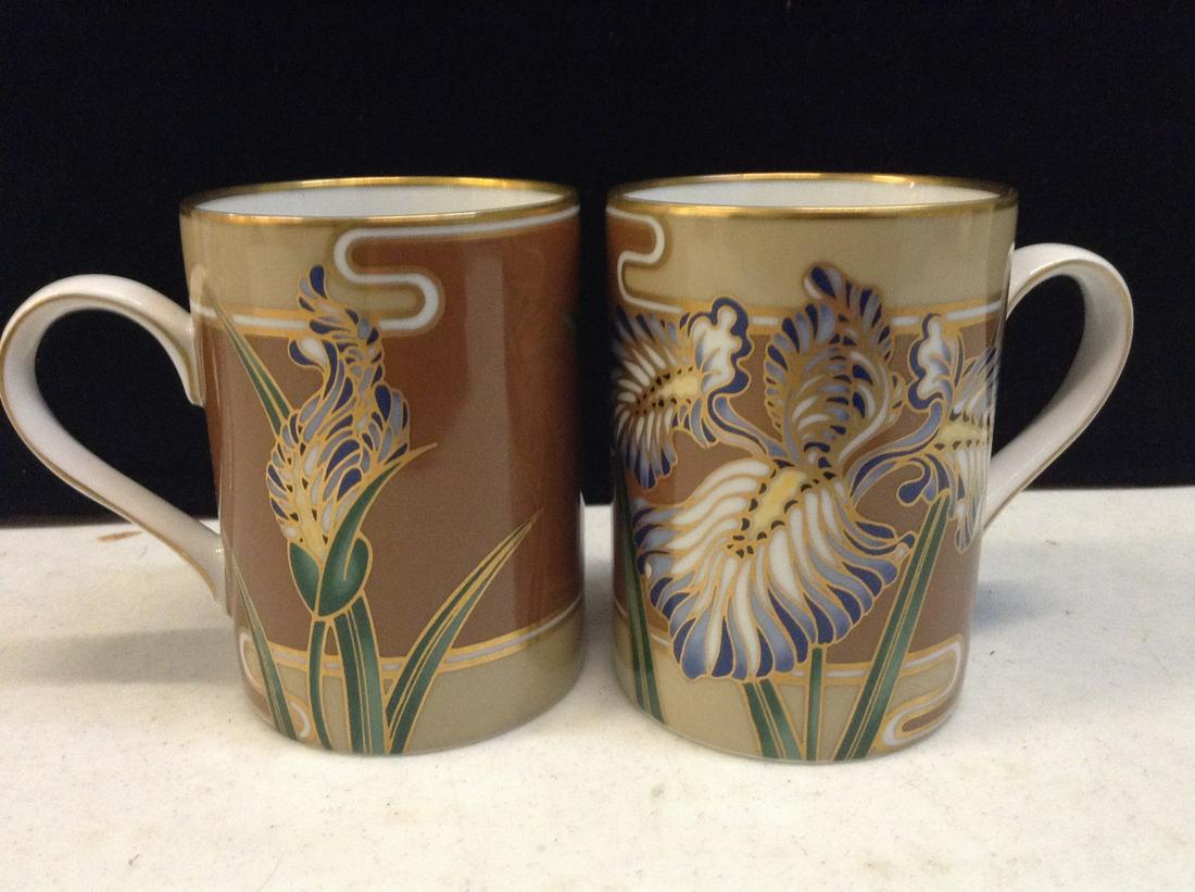 "Cloisonne Iris" Fitz and Floyd Inc.: "Cloisonne Iris" Fitz and Floyd Inc.