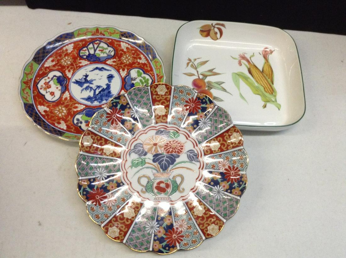 Royal Worcester Tray and Other Dishes: Royal Worcester Tray and Other Dishes