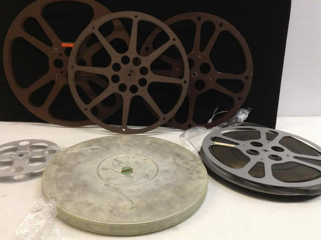 7 16MM Projector Movie Reels: 7 16MM Projector Movie Reels