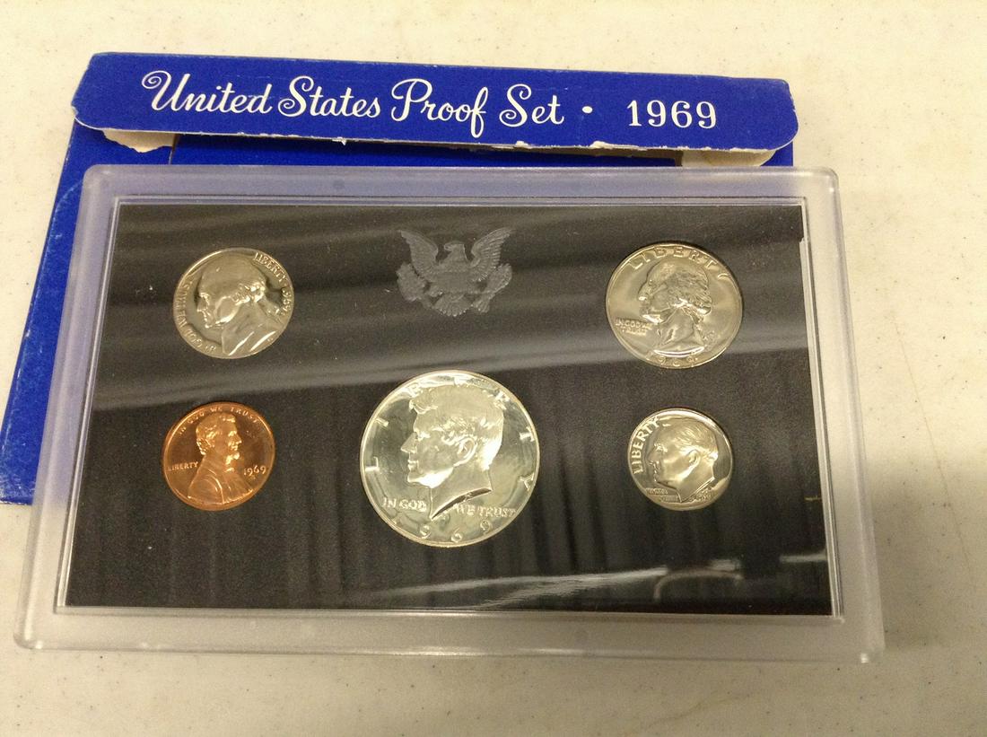 United States Proof Set 1969: United States Proof Set 1969