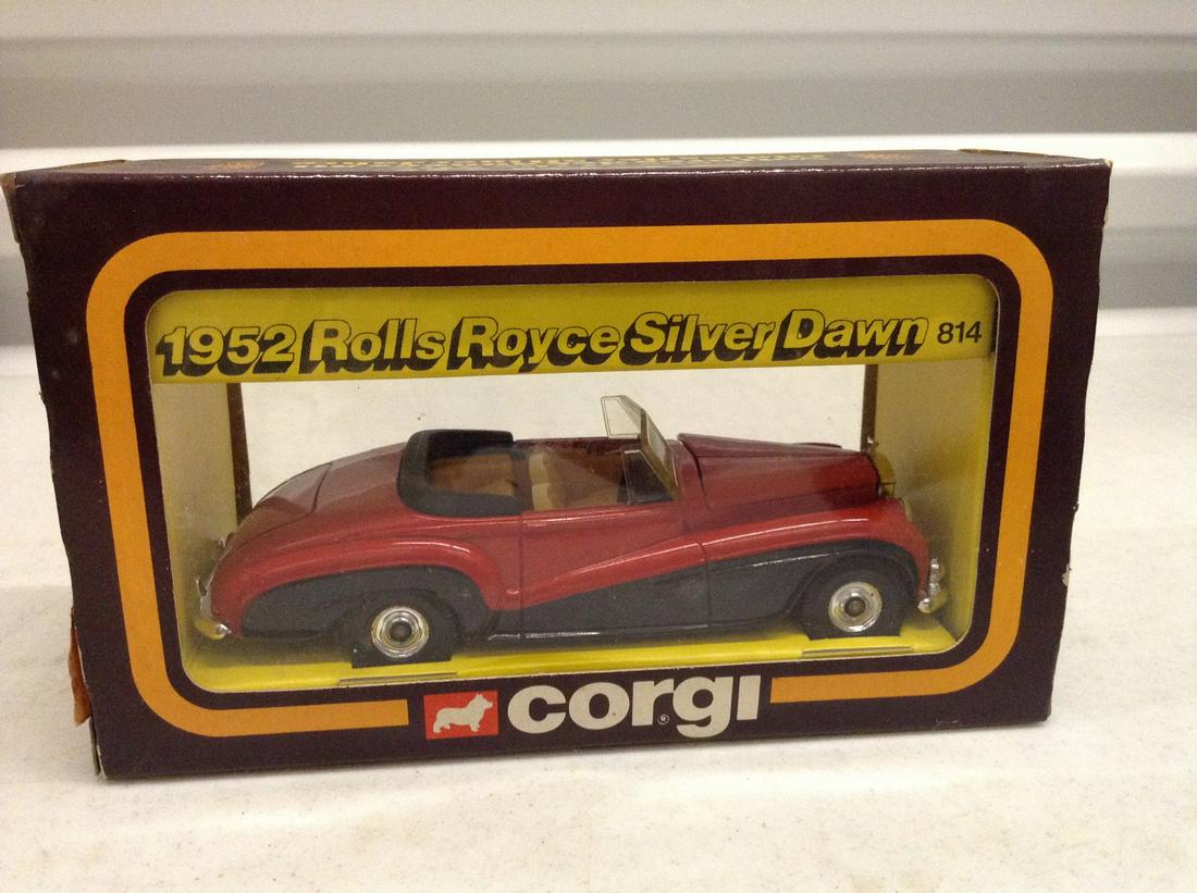 Corgi 1952 Rolls Royce Silver Dawn Car in Box: Corgi 1952 Rolls Royce Silver Dawn Car in Box