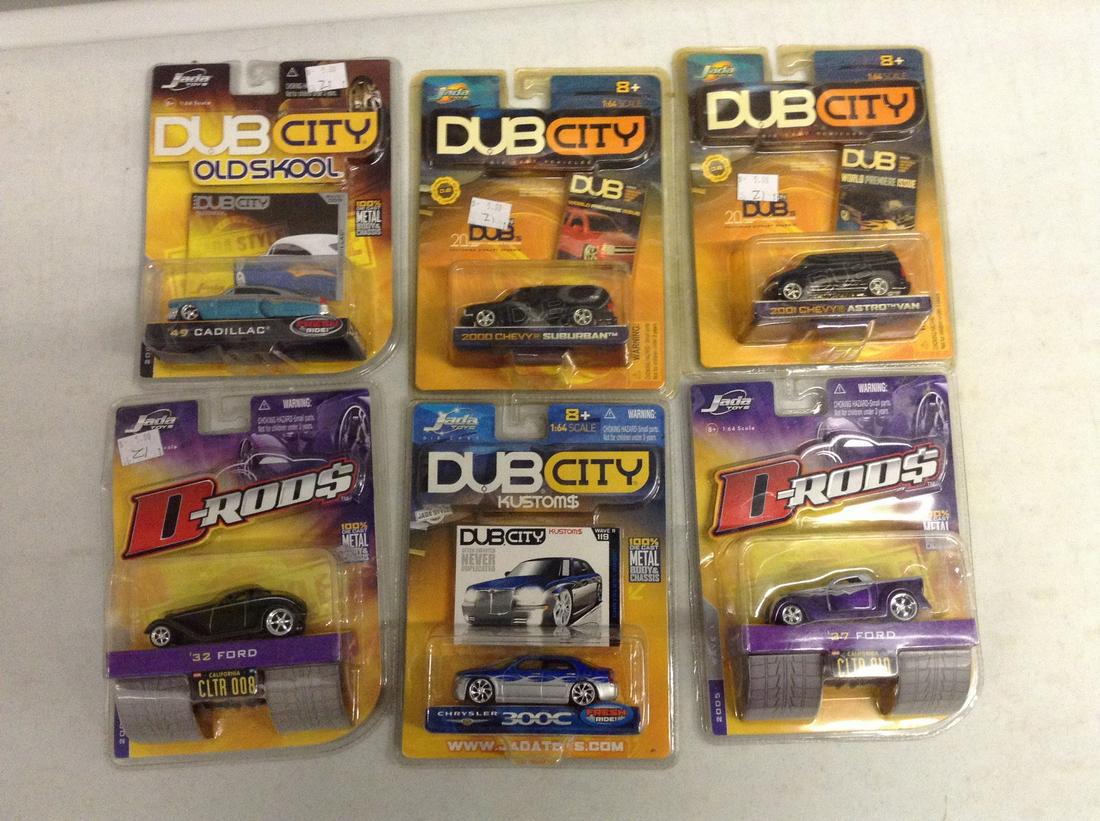 Box of Dub City Old Skool Cars: Box of Dub City Old Skool Cars
