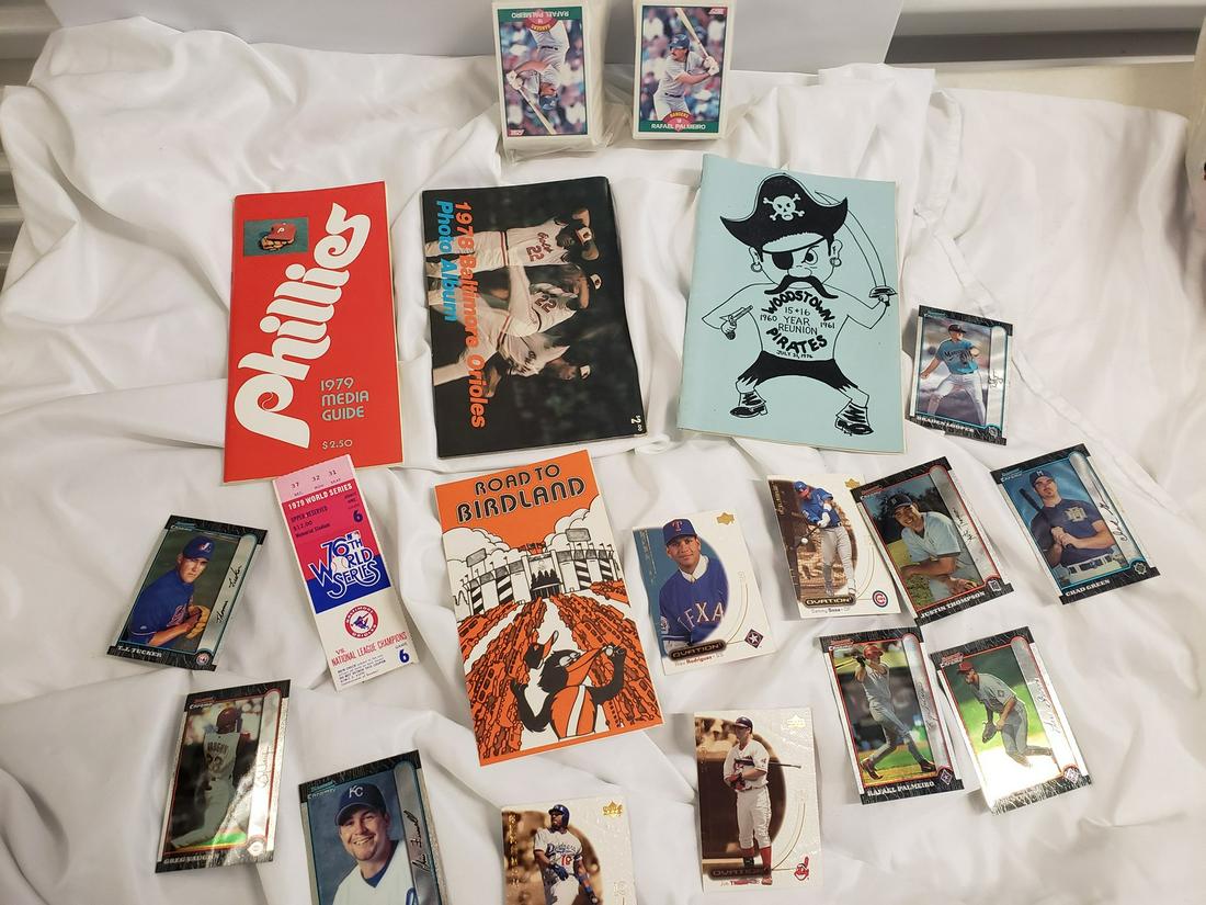 Lot of baseball cards and sports ephemera (1 of 1)