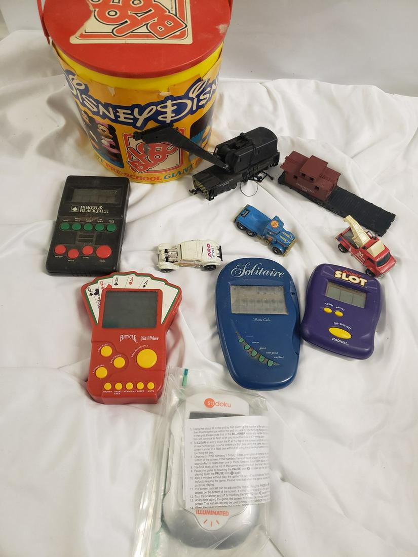 Lot of vintage toys - includes handheld games (1 of 1)