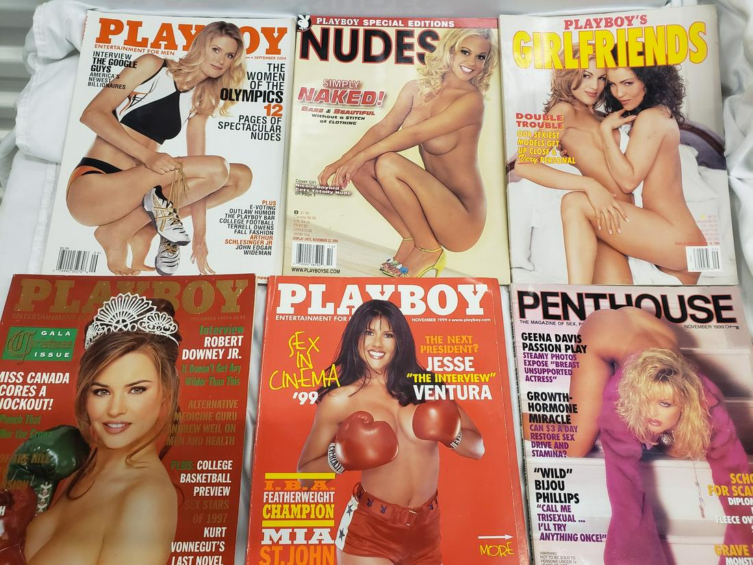 Lot of Penthouse & Playboy magazines: Lot of Penthouse & Playboy magazines