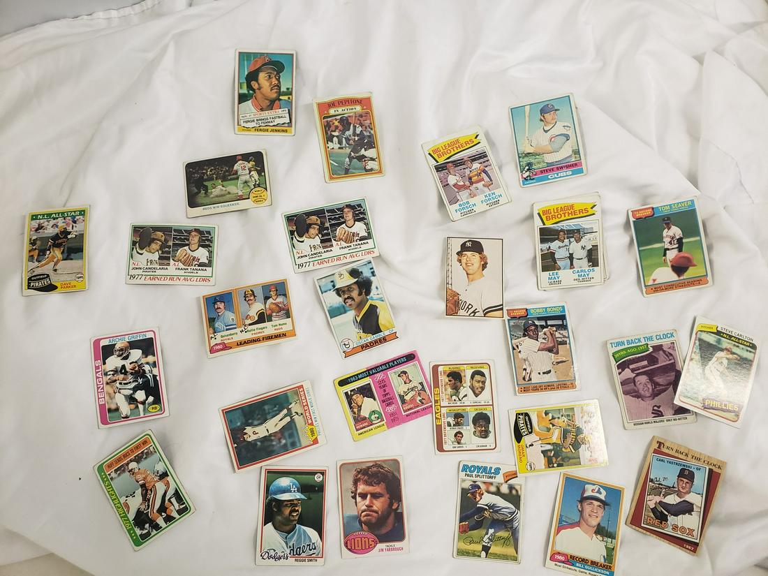 Lot of vintage sport cards - 70's and more: Lot of vintage sport cards - 70's and more