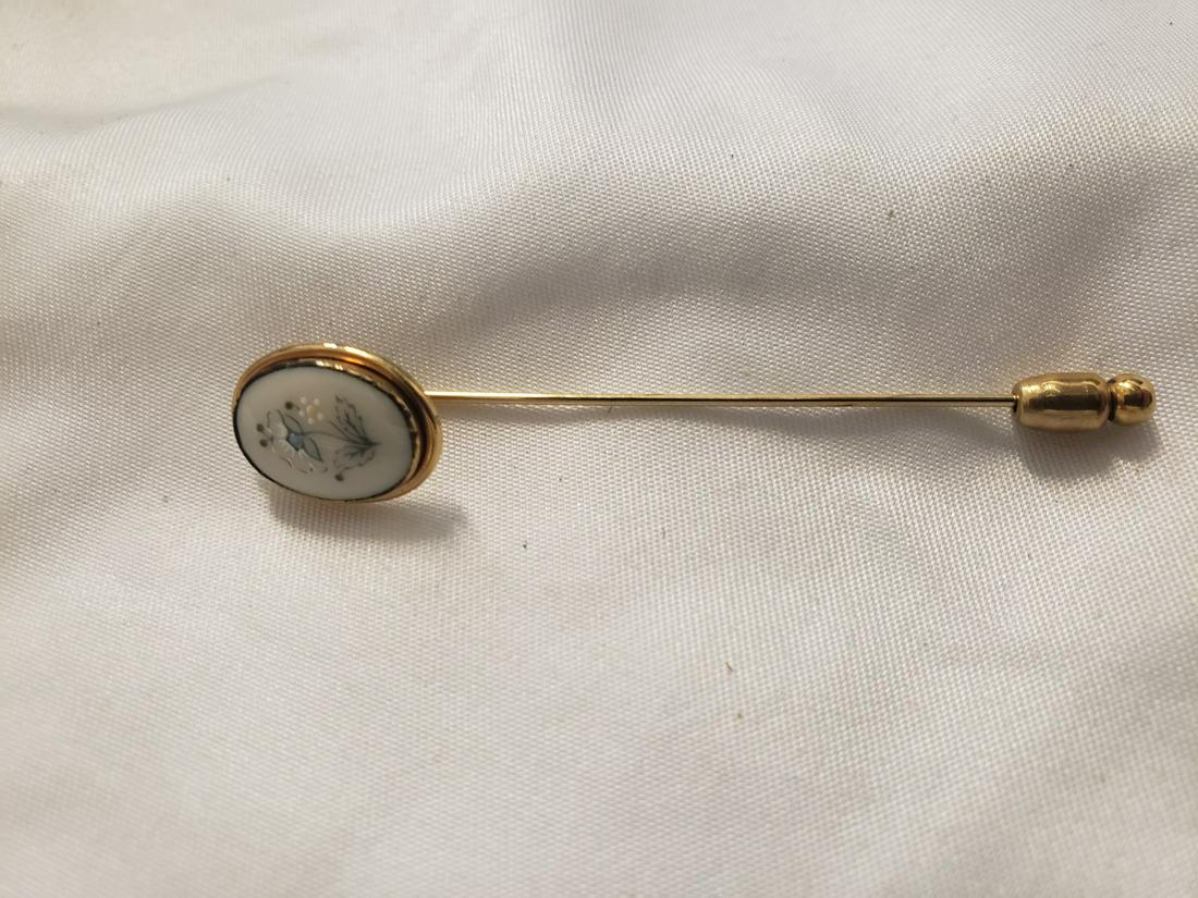 14k gold filled Lenox hat pin (1 of 1)