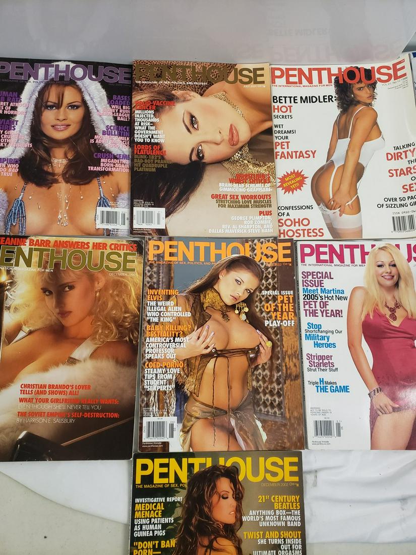 Lot of Penthouse magazines (1 of 1)