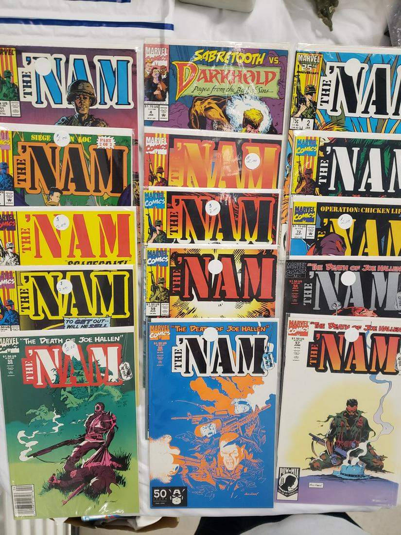 Lot of Marvel Nam comics (1 of 1)