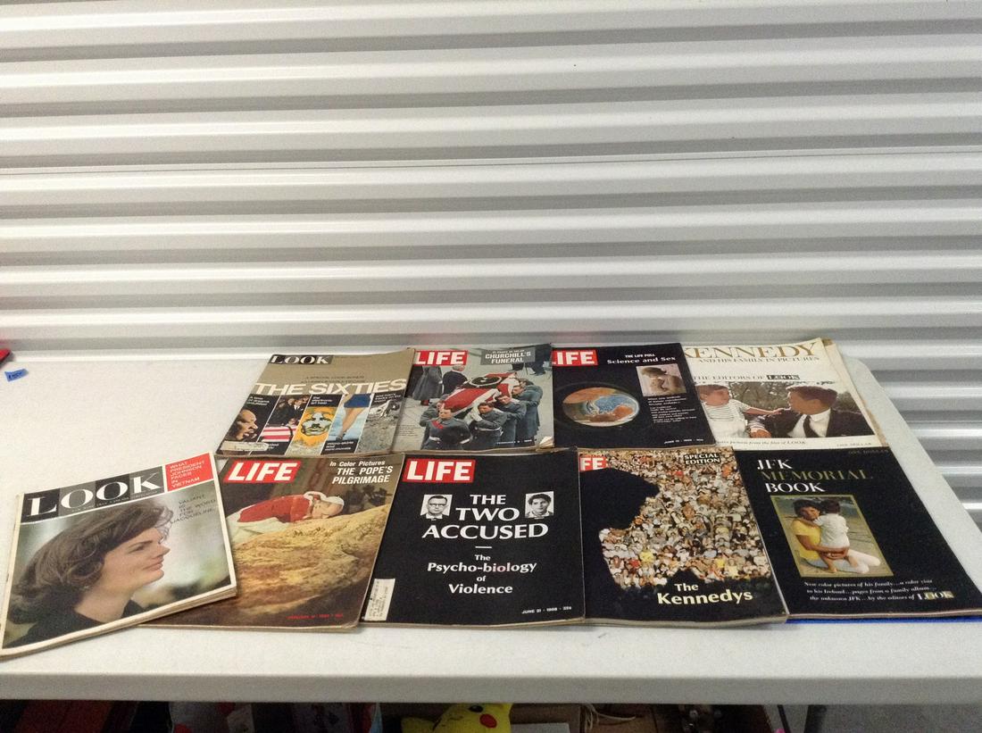 Large amount of 1960s Life and other magazines (1 of 1)