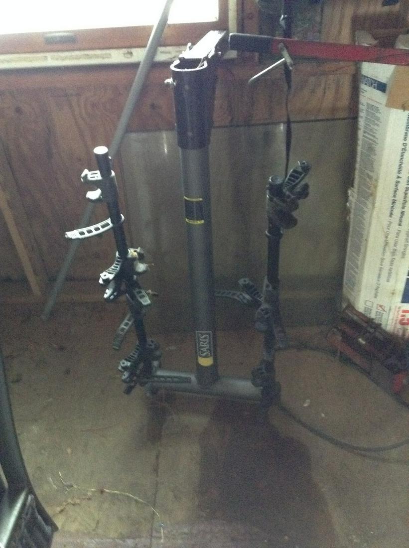 hitch mount ski carrier: hitch mount ski carrier
