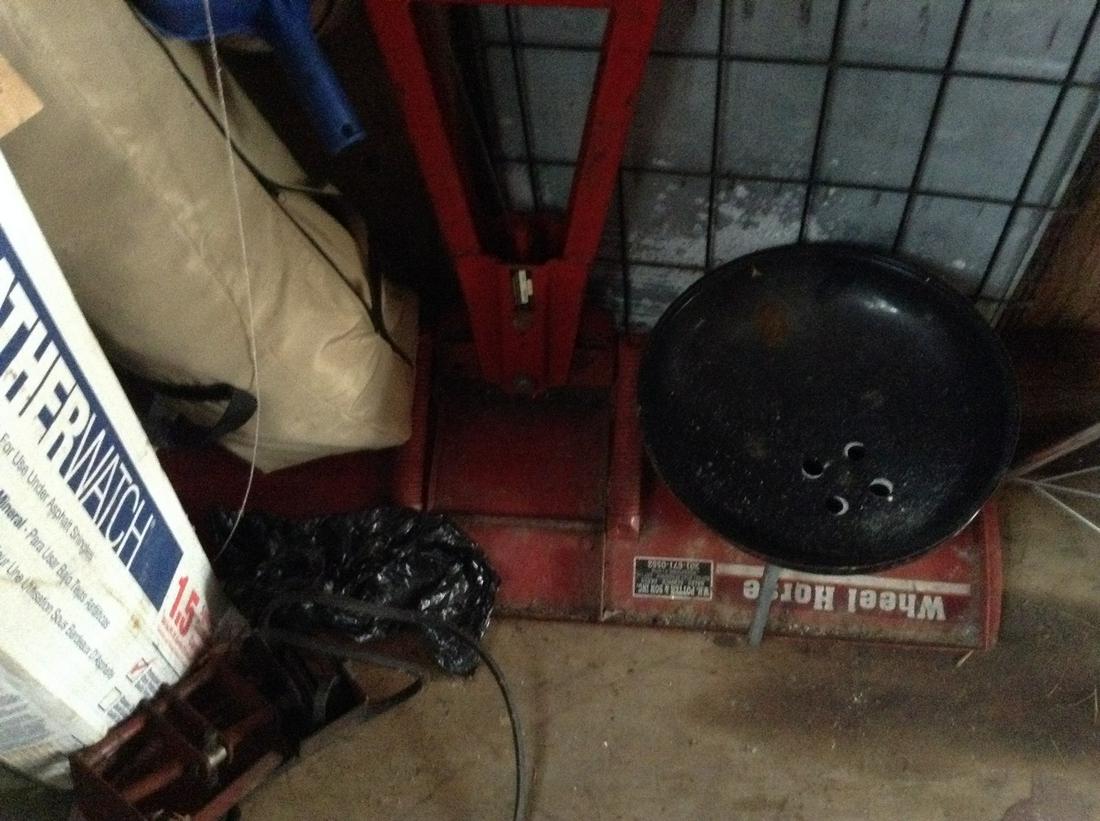 vintage wheel horse mountable snow plow (1 of 1)