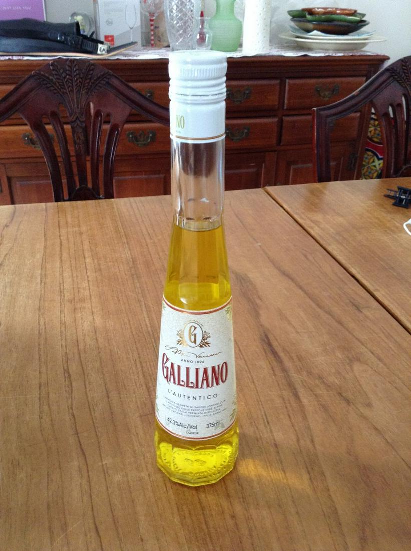 Galliano liqueur: Galliano liqueur