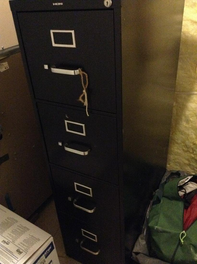 Metal Filing Cabinet (1 of 1)
