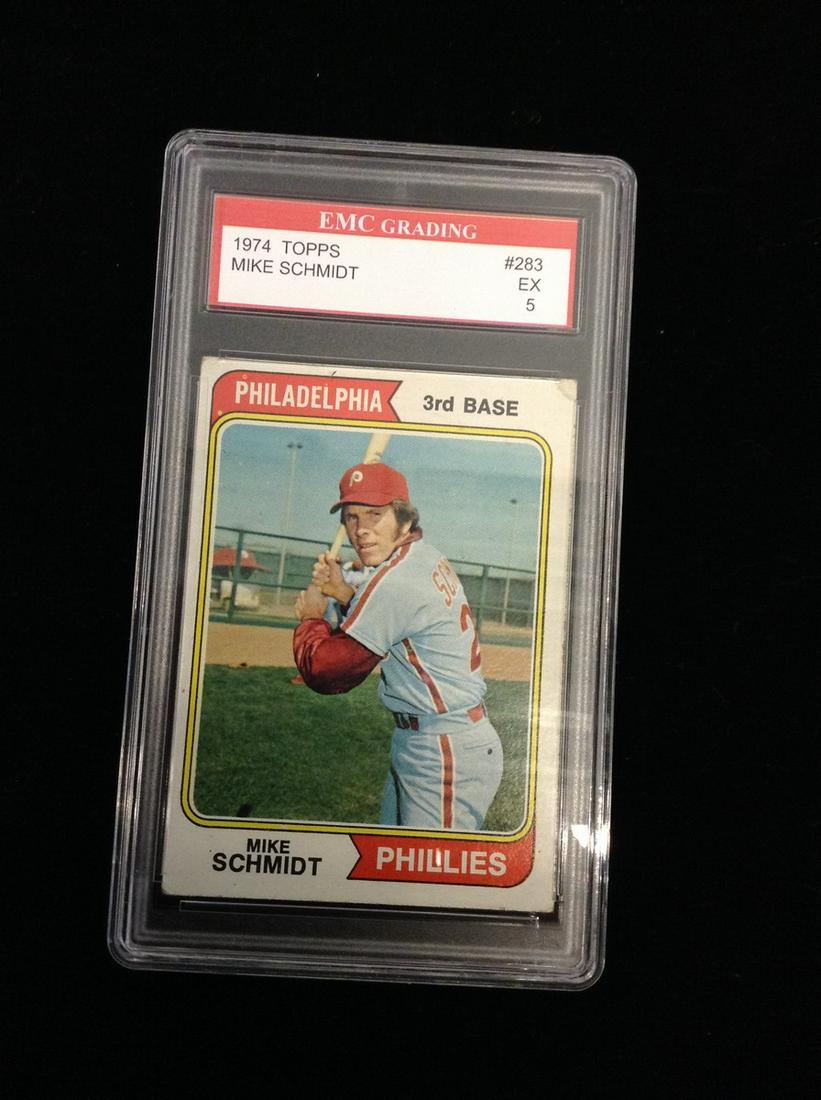 Graded Mike Schmidt Card: Graded Mike Schmidt Card