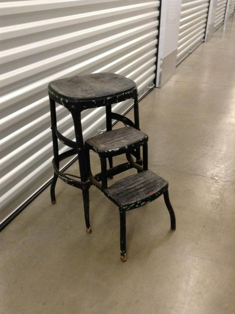 1940s Cosco stepstool: 1940s Cosco stepstool