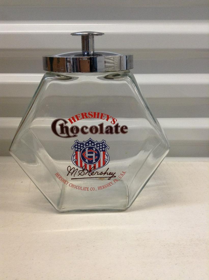 Hershey's Chocolate Counter Jar: Hershey's Chocolate Counter Jar