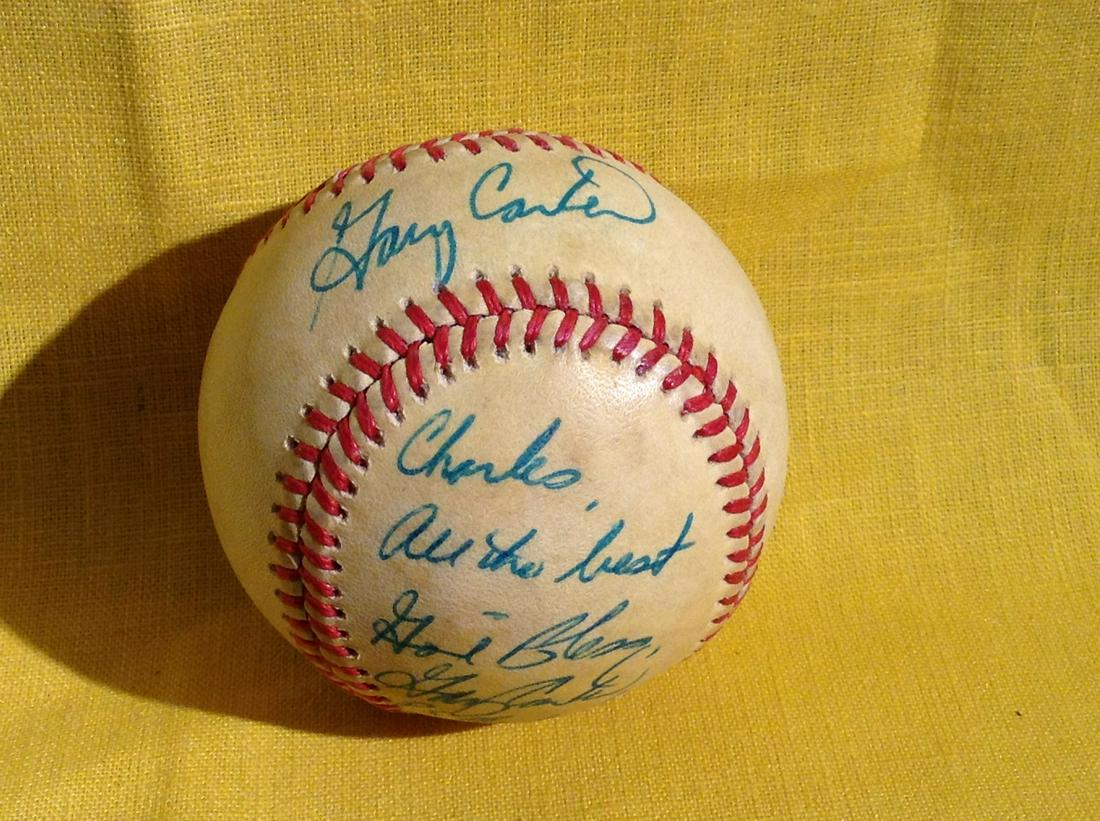 Gary Carter Game Ball Signed (1 of 1)