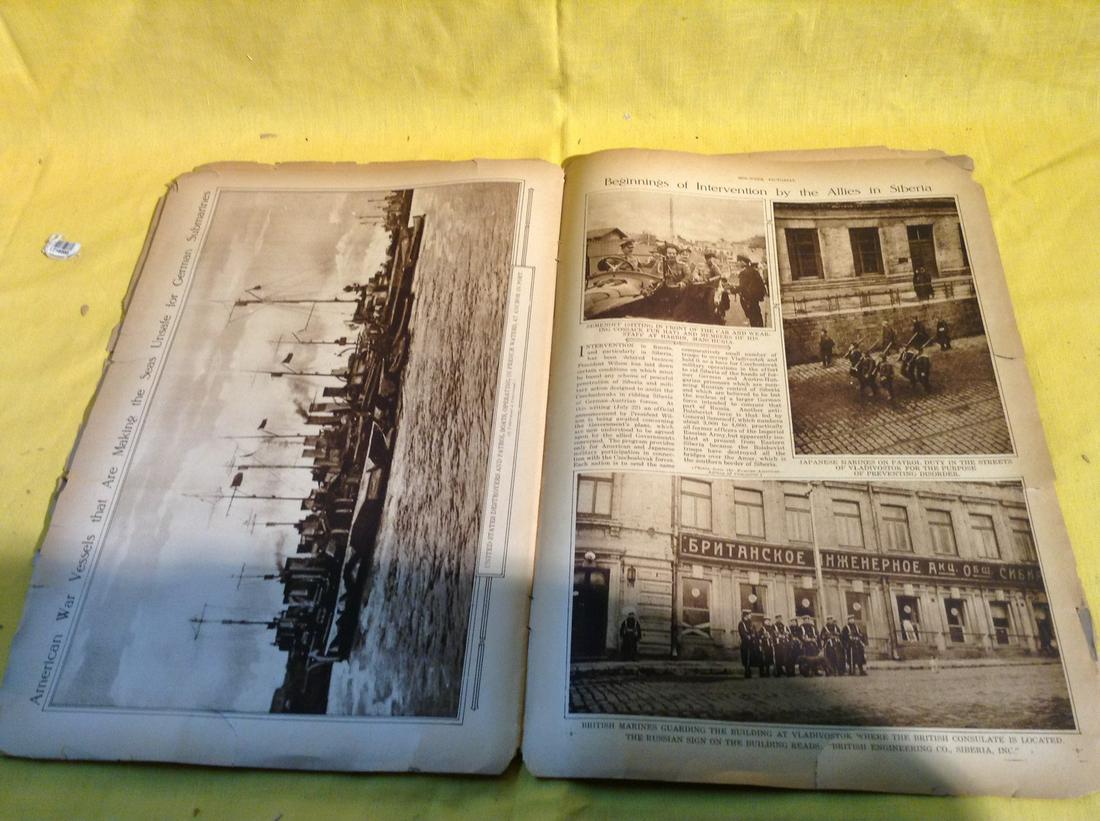August 1, 1918 New York Times Mid-Week Pictorial: August 1, 1918 New York Times Mid-Week Pictorial