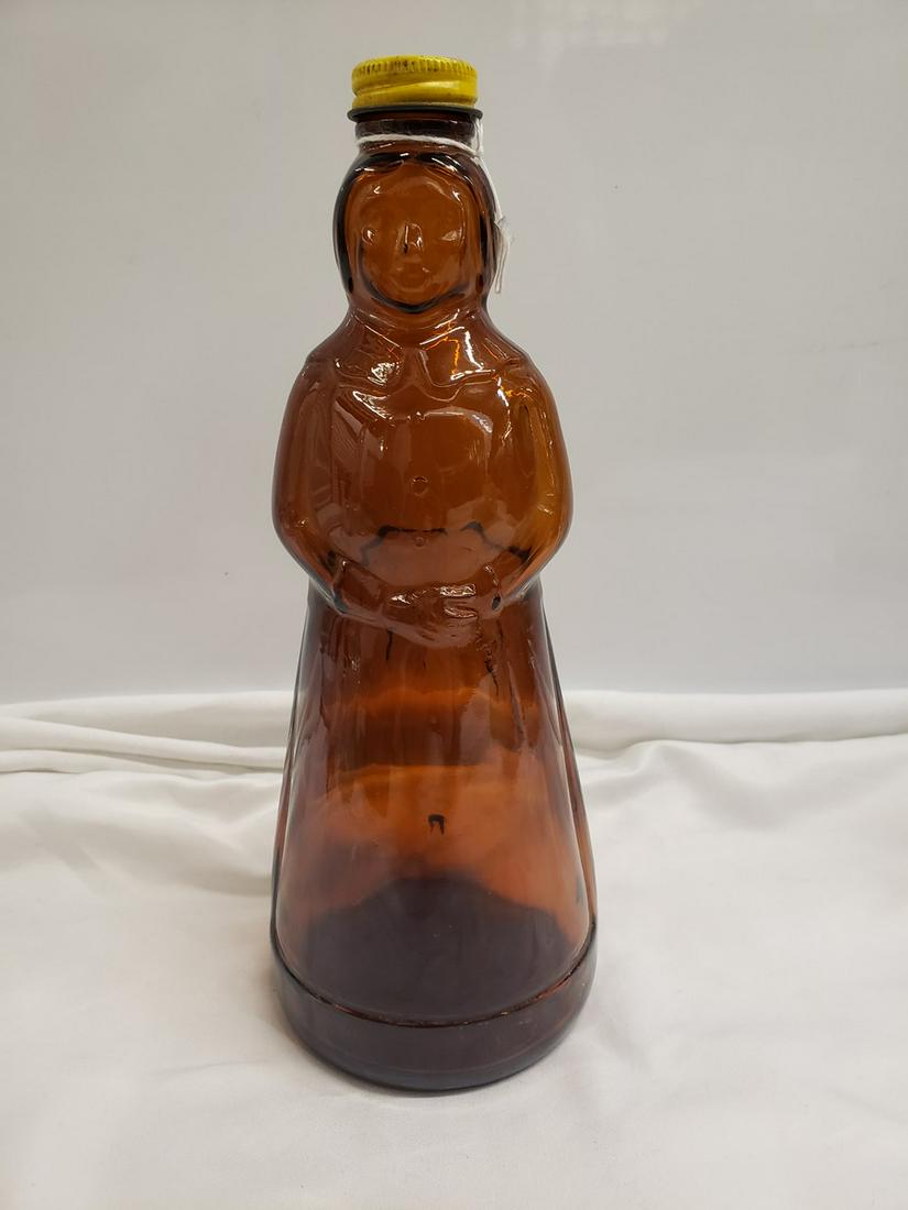 vintage Mrs. Butterworth syrup bottle: vintage Mrs. Butterworth syrup bottle