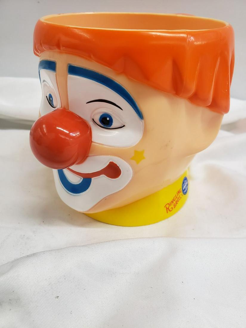 Vintage Ringling Brothers Barnum & Bailey clown cup (1 of 1)