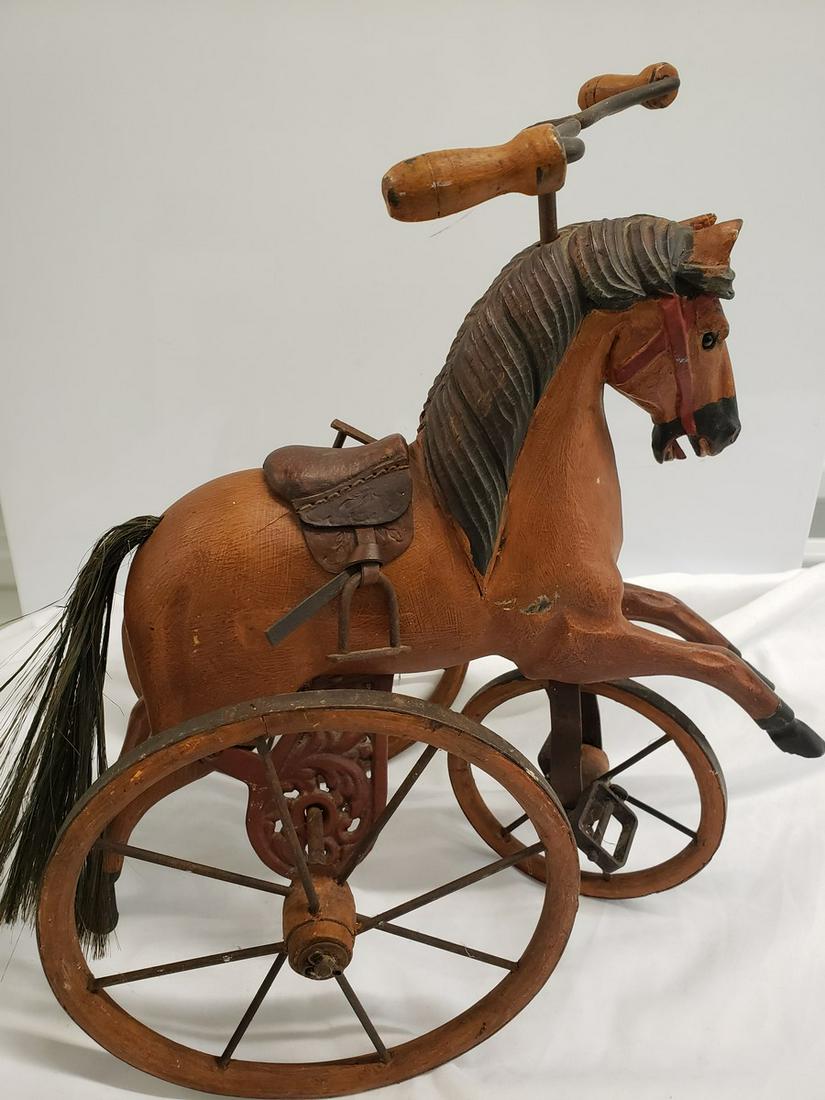 Antique 3 wheel horse buggy (1 of 1)