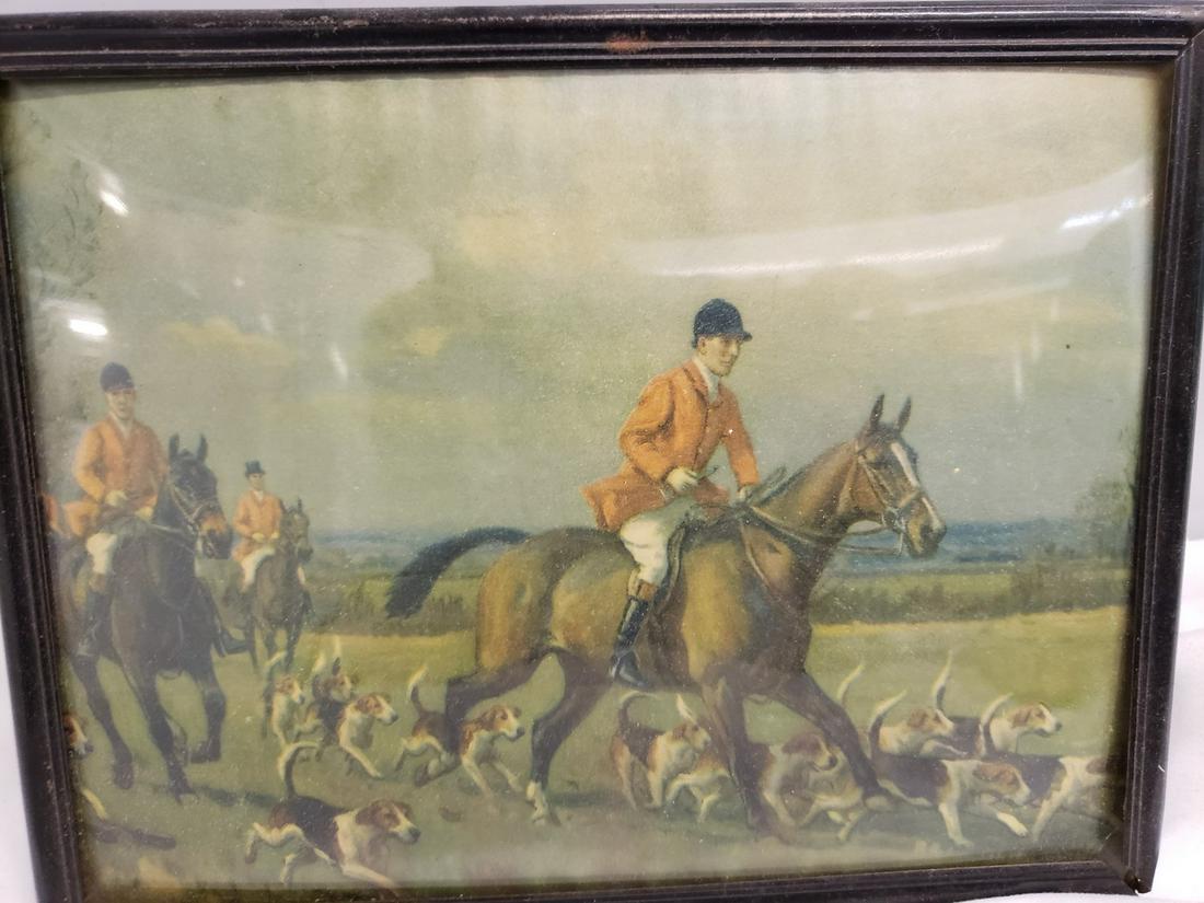 Framed Fox Hunt artwork (1 of 1)