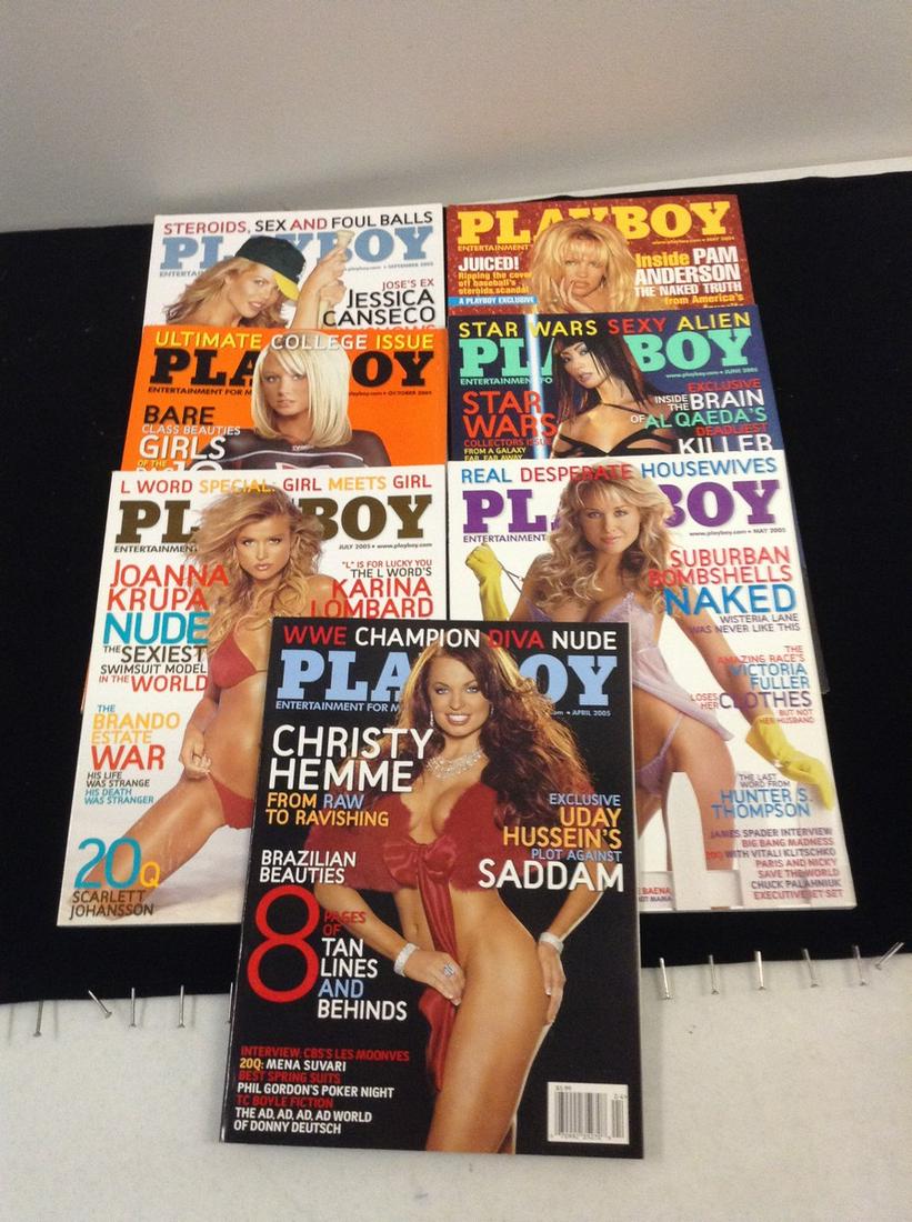 Lot of 2005 Playboy Magazines (1 of 1)