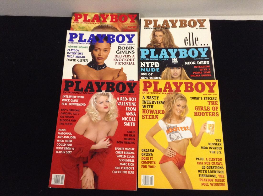 Lot of 1994 Playboy Magazines: Lot of 1994 Playboy Magazines