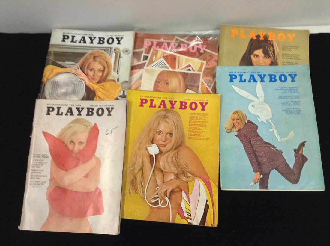 Lot of 1969 Playboy Magazines (1 of 1)
