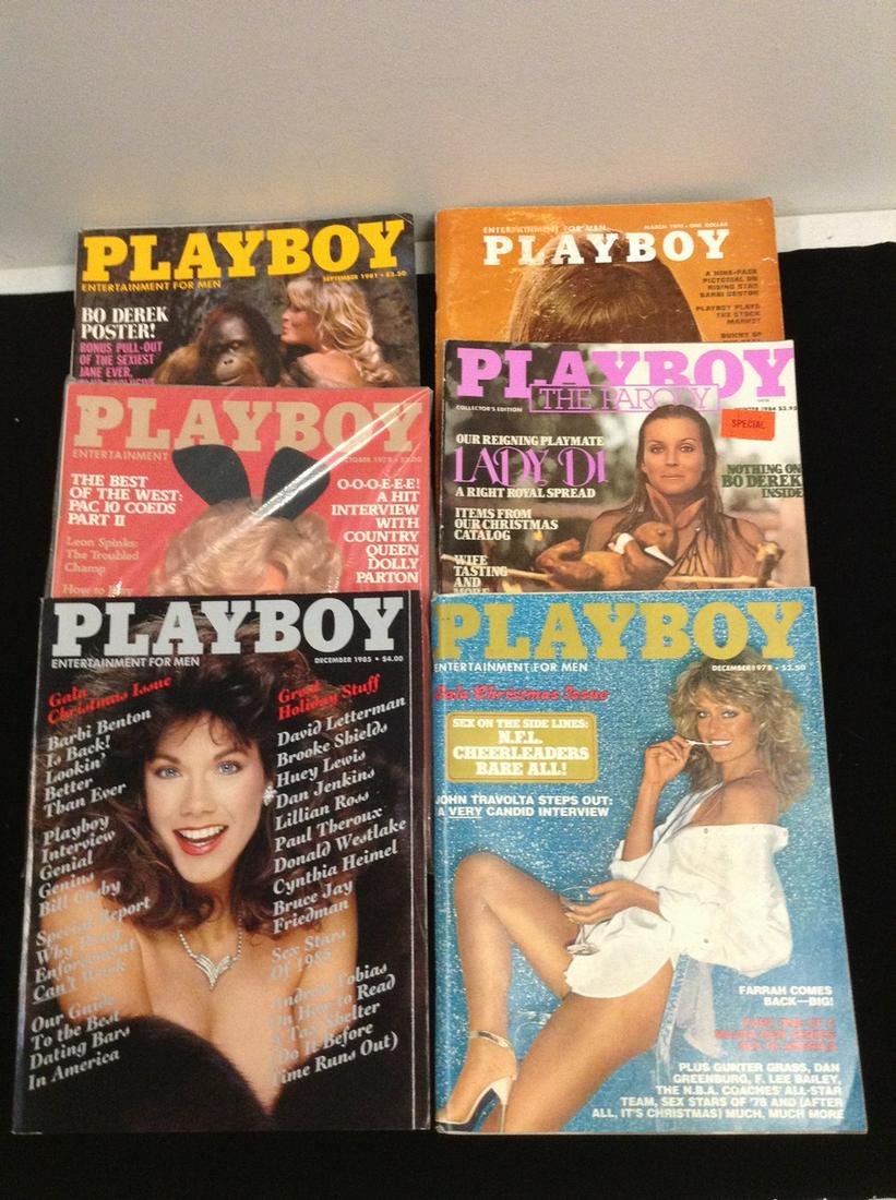 Lot of 1960's and 70's Playboy Magazines: Lot of 1960's and 70's Playboy Magazines