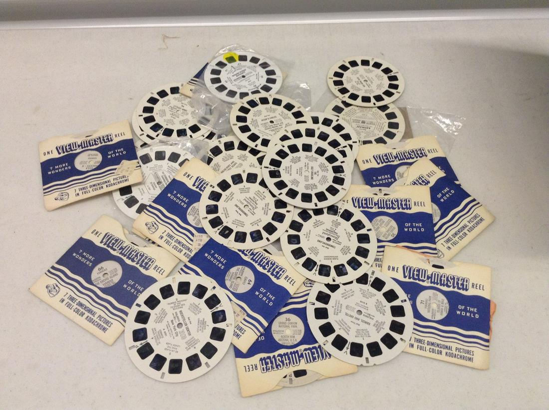 Lot of View-Master Reels (1 of 1)