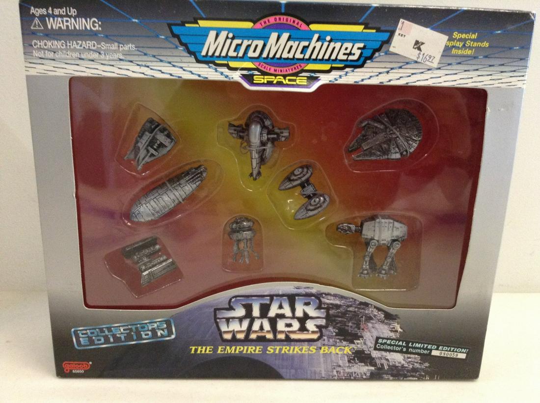 star wars the empire strikes back micro machines space: collectors #080059