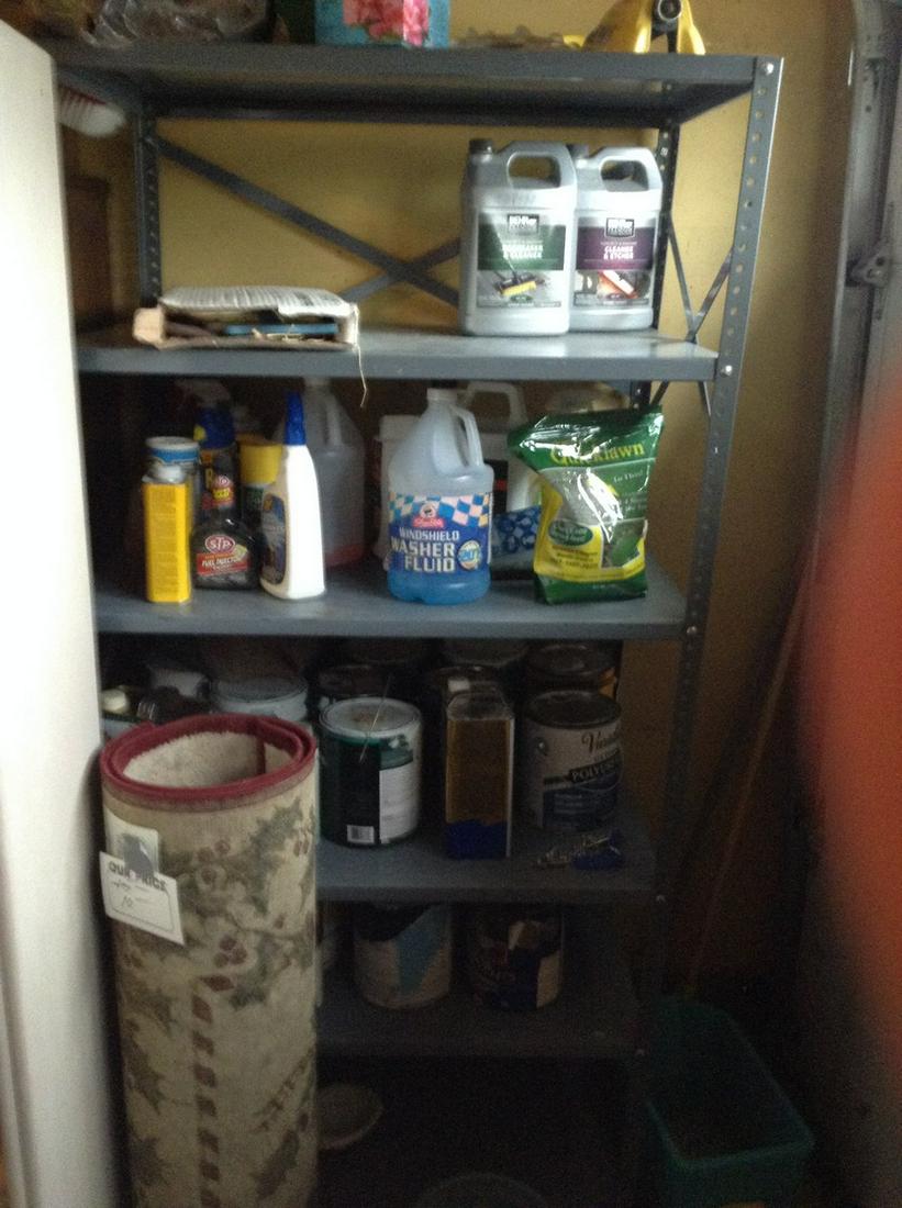 6ft high heavy duty metal rack no contents (1 of 1)