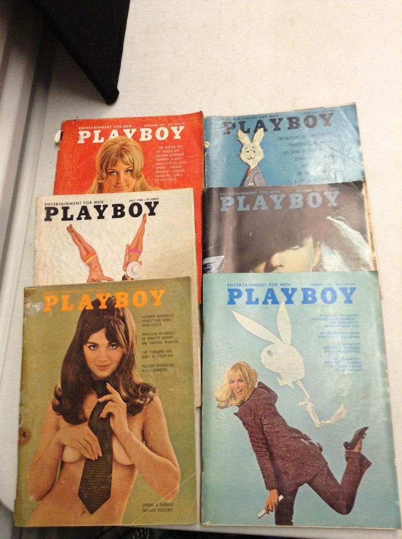 Lot of 1960s Playboy Magazines: Lot of 1960s Playboy Magazines