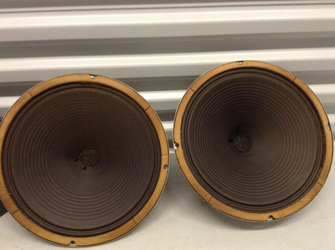 Pair of Woofers Speakers: 12 in.