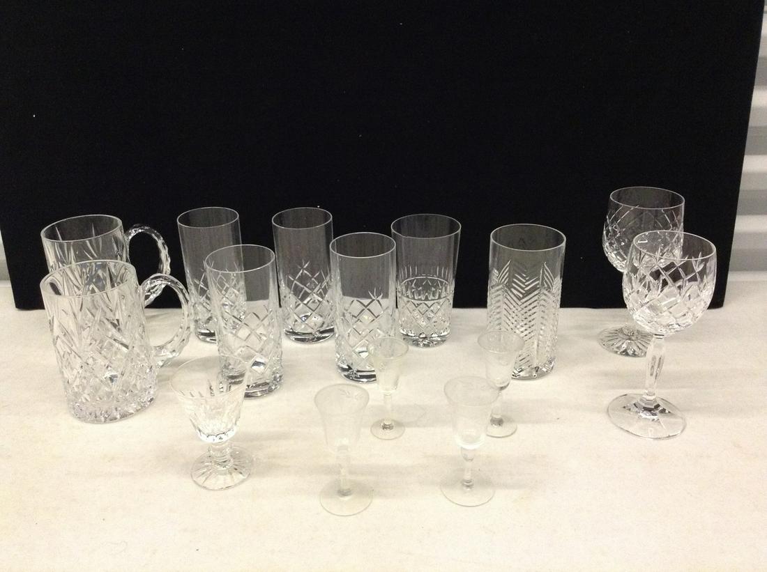 Heavy leaded crystal glassware: Heavy leaded crystal glassware